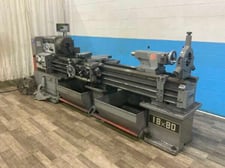 18" x 80" Acra-Turn #1880, lathe, 11" swing over cross slide, inch/metric, 12 HP, coolant, forward & reverse
