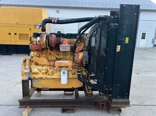 619 HP Caterpillar #C15, Industrial Engine Power Unit w/ Radiator, 1800 RPM, 7687 hours, 2008