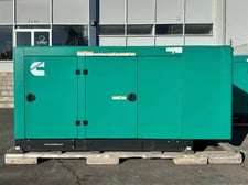 50 KW Cummins #CN50N6, Natural Gas Generator Set, 1800 RPM, 277/480 Volts, 2024