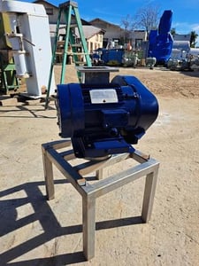 Franklin Miller #1082A, Delumper Grinder, Stainless Steel, (13) 1/4" wide cutting slots, 5" x 5" flanged