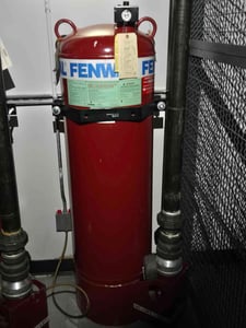 333 lbs. Fenwal #FM-200, Clean Agent Extinguishing System