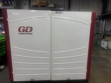 395 cfm, 125 psi, Gardner Denver #VS45-70A, Rotary Screw Compressor, variable speed, 94 HP, 27,057 load hours