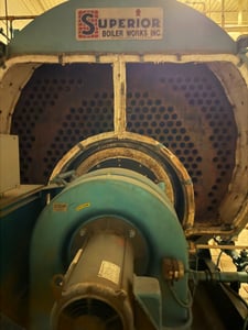 Superior #Seminole-5-2000, boiler, 2005 sq.ft. heating surface, 400 HP, 150 PSI, 1997