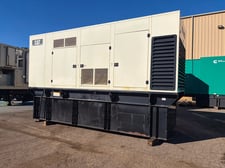 750 KW Caterpillar #3412, diesel generator, enclosed, 257 hours, 2008