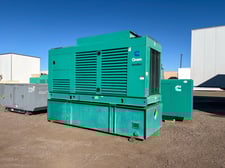 300 KW Cummins #DFCB3381360, diesel generator, enclosed, 120/208 Volts, 518 hours, 1999