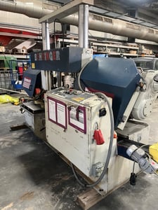 20" x 20" Behringer #HBP-530A, Automatic Horizontal Bandsaw, 426 FPM, 39.4" stroke, 23' 7" x 2" x 0.063"