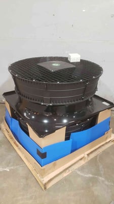 Ebmpapst #W3G910-HZ01-67F, Single Industrial Fan, 380/480 VAC, 3PH, 3100 width, 1195 RPM, IP54 (2 available)