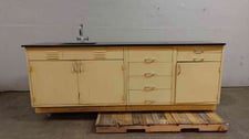 8' Kewaunee, Sink Bundle W/ Drawers, Metal Lab Casework