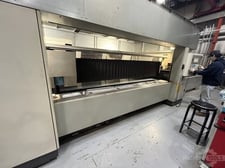 Mitsubishi #ML3015-LVP-S, laser, 4 kw, 5' x 10' table, 122" x 61" x 3.94" travel, 2005