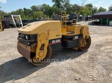 Caterpillar CB334E, Vibratory Single Drum Asphalt, 2366 hours, S/N: C3A00177, 2006