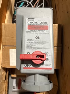 Hubbell Circuit-Lock Mechanical Interlock, 100A 600V, Pin & Sleeve - Lot of 8