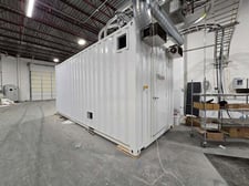 large industrial oven w/ built-in controls room in