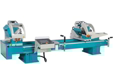 16.5" Atech #ZIGMA-02-AP, CNC Double Miter Saw, (2) 3 HP saw motors w/ 32 mm arbors, 220 Volt, 2026
