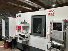 Haas #EC-400, CNC horizontal machining center with 6+1 pallet pool, 22" X, 25" Y, 22" Z, 12000 RPM, 101