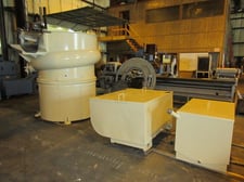 Walther Trowal #CA-650-A, circular vibrator finihsing mill, 76-228 liter part capacity, 1000/1500 RPM
