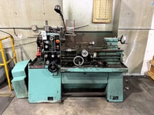 13" x 25" Harrison #AA/VA, center lathe, 8-1/4" swing over cross slide, inch/metric, collet nose, foot brake