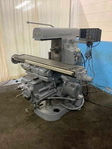 Cincinnati #2, horizontal mill, 10" x52" table, #50 NS taper, rapid traverse, forward/reverse, 5 HP