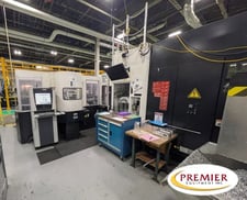 Mazak #Variaxis-630-5X-II, 5-Axis CNC vertical machining center with 6 Palletech apllet changer, Matrix