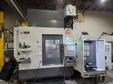 Haas #UMC-1000, 5-Axis universal machining center with 10 pallet changer, 40" X, 25" Y, 25" Z, 15000 RPM