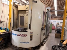 Kitamura MyCenter #HX400, CNC horizontal machining center, Fanuc 16iM, X-600mm, Y-610mm, Z-560mm, 13000 RPM