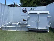 Schutte Buffalo #44-48-301B, Hammer Mill w/Top Feed Hopper, 2 Discharge Chutes, 1800 RPM