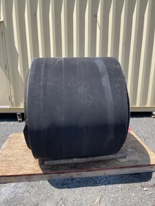 43-1/4" wide x 300' long Conveyor Belt, smooth top, poly/nylon, 3 ply