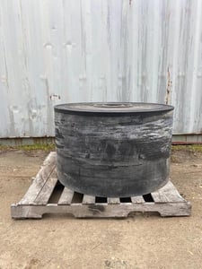 24" wide x 320' long Conveyor Belt, smooth top, 2 ply