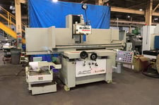 16" x 32" Okamoto #ACC-1632DX, surface grinder, Auto Feeds, 82 FPM, upgraded PLC 2021, 1993
