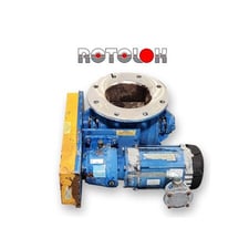 8" Rotolok #20RVCSS, Rotary Airlock Valve Round, Stainless Steel, 0.5 HP