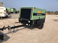 375 cfm, 150 psi, Sullair #375HAF, mobile air compressor, Cat TF4 engine, 419 hours, 2024
