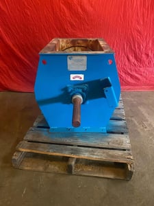 Western Pneumatics #20X20, Rubber Tip Rotary Airlock Feeder, 20" x 20" square throat, 1993