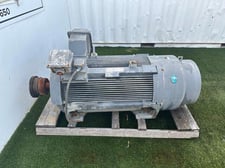 350 HP 1185 RPM Teco Westinghouse #AEHGTK, Industrial Motor, Frame 5011C, 4160 Volts