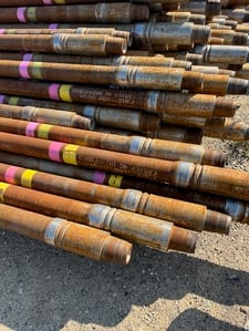 4.5" Drill Pipe, 9.91 mm wall thickness, 200 joints, X-95