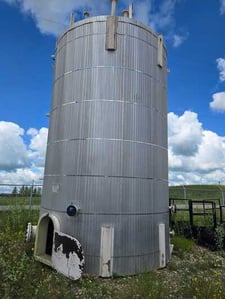 400 bbl Coated Storage Tank, Foremost, 2013