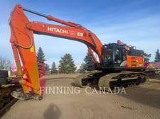 Hitachi ZX490LC-5, Crawler Excavator, 1465 hours, S/N: HCMJAG61P00061863, 2023