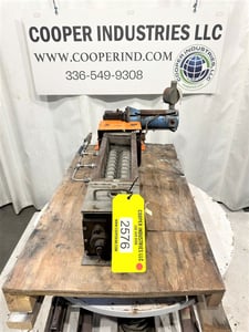 5" x 26" Wyssmont multi-screw twin screw feeder