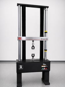 5750 lb. (25kN) MTS #Sintech-2G, 48" testing opening, 48" stroke, 4" x 16" table, computer system w/keyboard