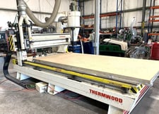 Thermwood #CS45, 3-Axis CNC Router, 5' x 10' moving gantry w/machined aluminum table, 10 HP HSD Spindle