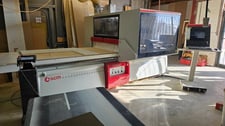 SCM #Pratix-S, CNC Flat Table, 4' x 8' table, 98" X, 49.4" Y, 9.8" Z, 5.9" max. thickness, 9 HP, 24,000 RPM