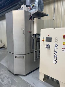 Almco #RCWRB-36E, Rotary Cabinet Parts Washer, 36" turntbl, 42" height max, AB PLC, 460 V., 2025