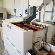 5 cu.ft. Almco #V5-S, Vibratory Finishing Tub, 16" x 30" tub, 230 V., 5 HP, variable speed, 2000