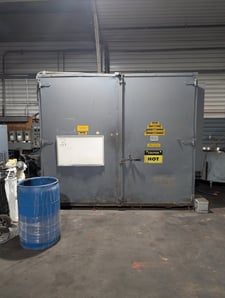 111.8" width x 55.3" D x 98" H Benko #E16-Sahara, Electric Cabinet Heater, 1999