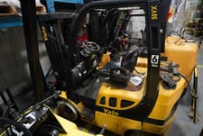 5000 lb. Yale #GLC050VXNDAE083, Liquified Propane Gas Forklift, 189" Lift Height, 2016