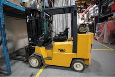 10000 lb. Yale #GLC100MJNGAE092, Liquified Propane Gas Forklift, 185" Lift Height, 2019