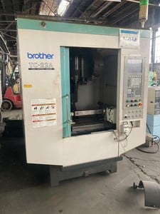 Brother #TC-22A, CNC Drill & Tapping Center, w/4th Axis, 1999