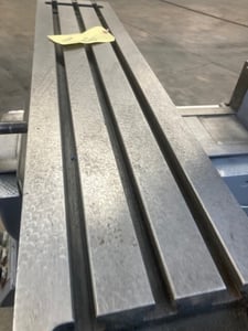 Bridgeport, Replacement Milling Machine Table, 9" x 42" Size