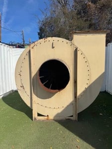 Twin City #Upblast-937-RBA, Heavy-Duty Centrifugal Fan, counter clock wise