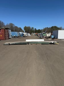 36" wide x 318" long Hytrol Conveyor Belt, Smooth Top, 1 HP Motor, 1725 RPM, Hytrol 4A Gearbox