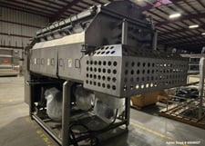 AMFEC #510, Jacketed Paddle Blender, Stainless Steel, 4000 lb., 2x15 HP, 480 V.