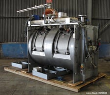 Mix SRL #MXC2400, Plow Mixer, 2400L, 85 Cu.Ft., Stainless Steel Contact, 30 HP, Jacketed, 2006